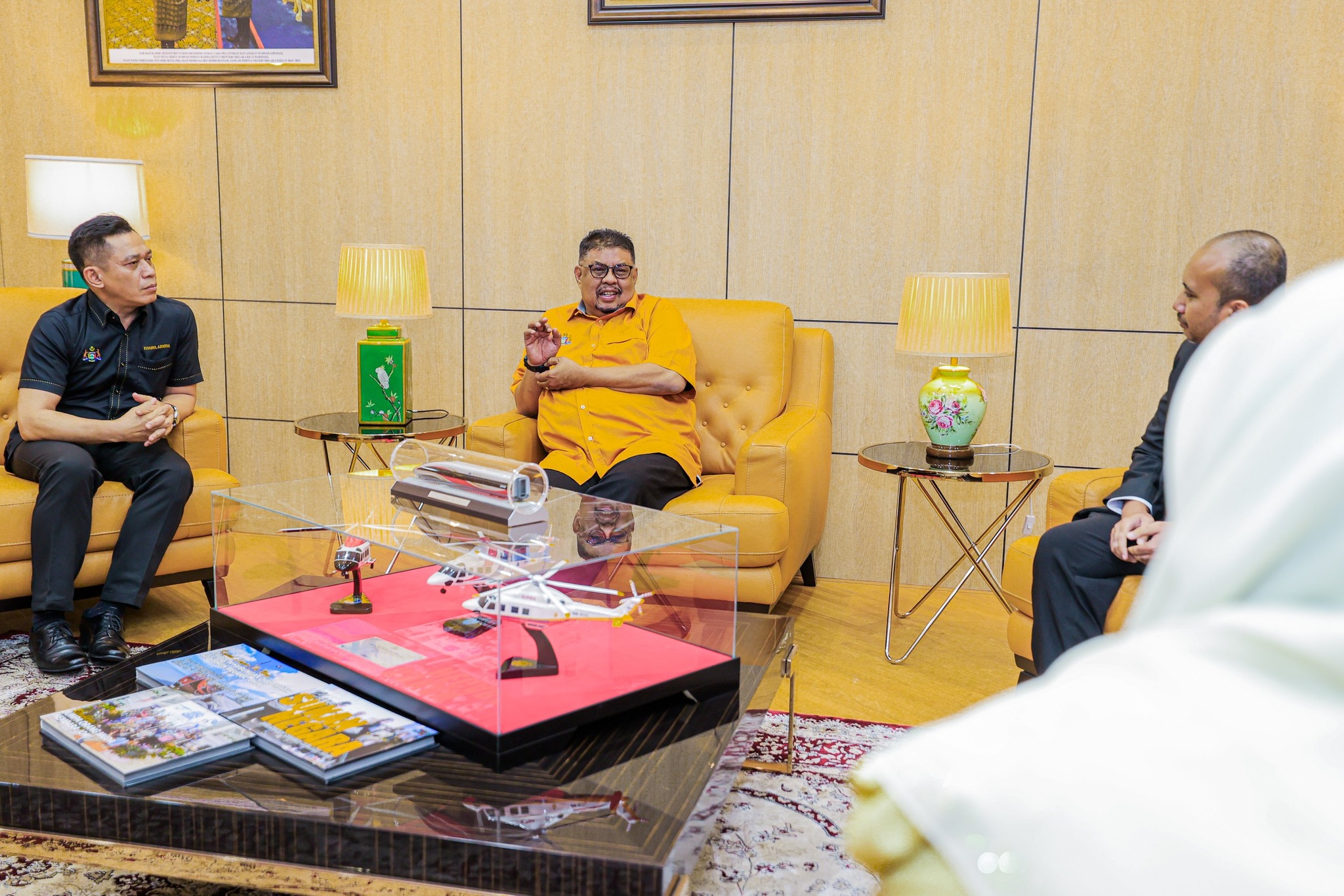 Kunjungan Hormat JBG Melaka ke Pejabat Ketua Menteri Negeri Melaka